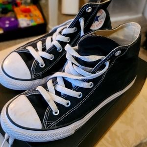 Black KIDS Converse